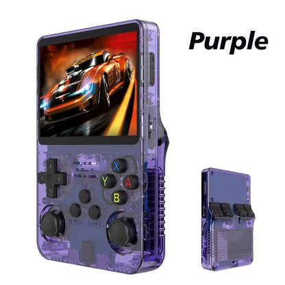 R36S Retro Handheld Video Game Console Linux System 3.5 Inch IPS Screen Portable Pocket Video Player 64GB RG35S plus 128G Gifts