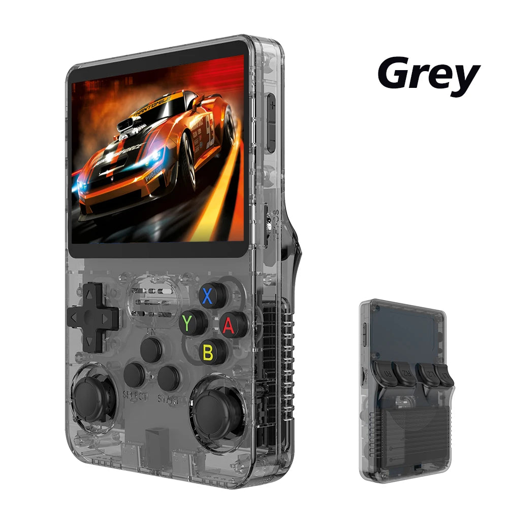 R36S Retro Handheld Video Game Console Linux System 3.5 Inch IPS Screen Portable Pocket Video Player 64GB RG35S plus 128G Gifts