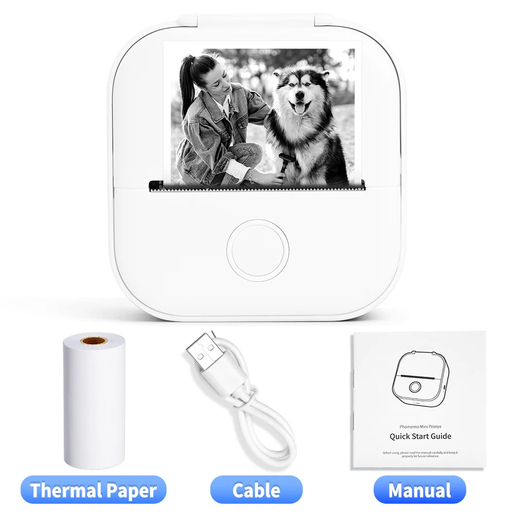 CapitalCart- Portable Mini Thermal Printer T02